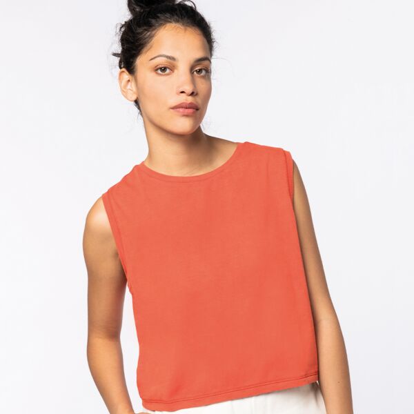 Native Spirit Ladies Cropped Tank Top Thumbnail