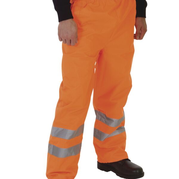 Yoko Hi-Vis Waterproof GO/RT Overtrousers Thumbnail