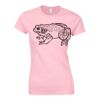 Softstyle™ women's ringspun t-shirt Thumbnail